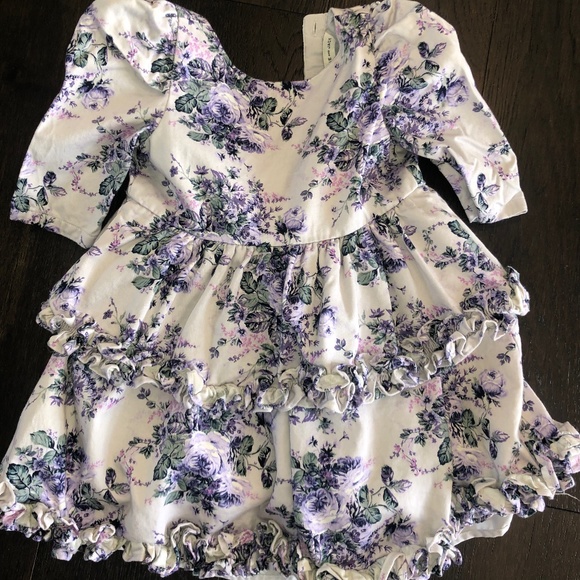 Janie & Jack girls dress & headband - Picture 1 of 4